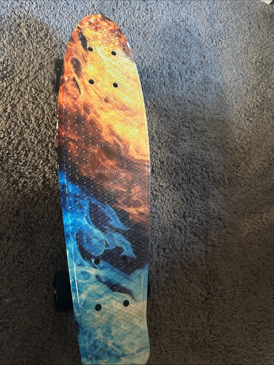 Other - Galaxy-Print Cruiser Deck in Orange and Blue